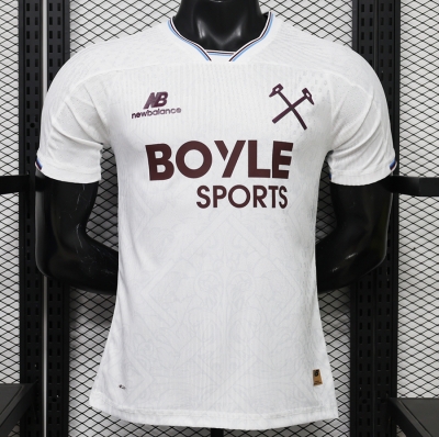 2627 West Ham Away Player Version Soccer Jersy